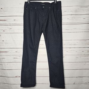 Kayden K Black Twill Slim Fit Jeans